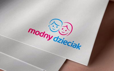 Modny dzieciak – projekt logo