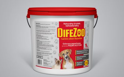 Difezoo – logo, etykieta