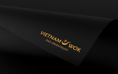 Vietnam wok – projekt logo